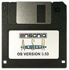 Ensoniq ASR-10 Operating System Disk V 3.53 OS Boot Disk - $8