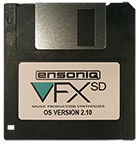 Ensoniq VFX SD Sequencer Operating System Disk v 2.10 OS - $8