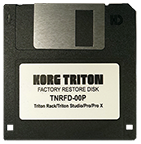 KORG TRITON FACTORY RESTORE DISK TNRFD-00P $10