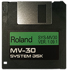 ROLAND MV-30 Operating System Startup Disk V 1.09.1 OS Boot - $8