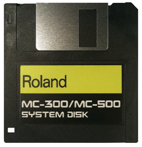 $8 - ROLAND MC-300MC-500 System Startup Disk with E-Z PayPal Checkout and super fast shipping!