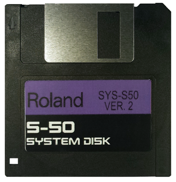 $8 - Roland S-50 System Startup Disk V2 OS boot operating system with E-Z PayPal Checkout and super fast shipping!